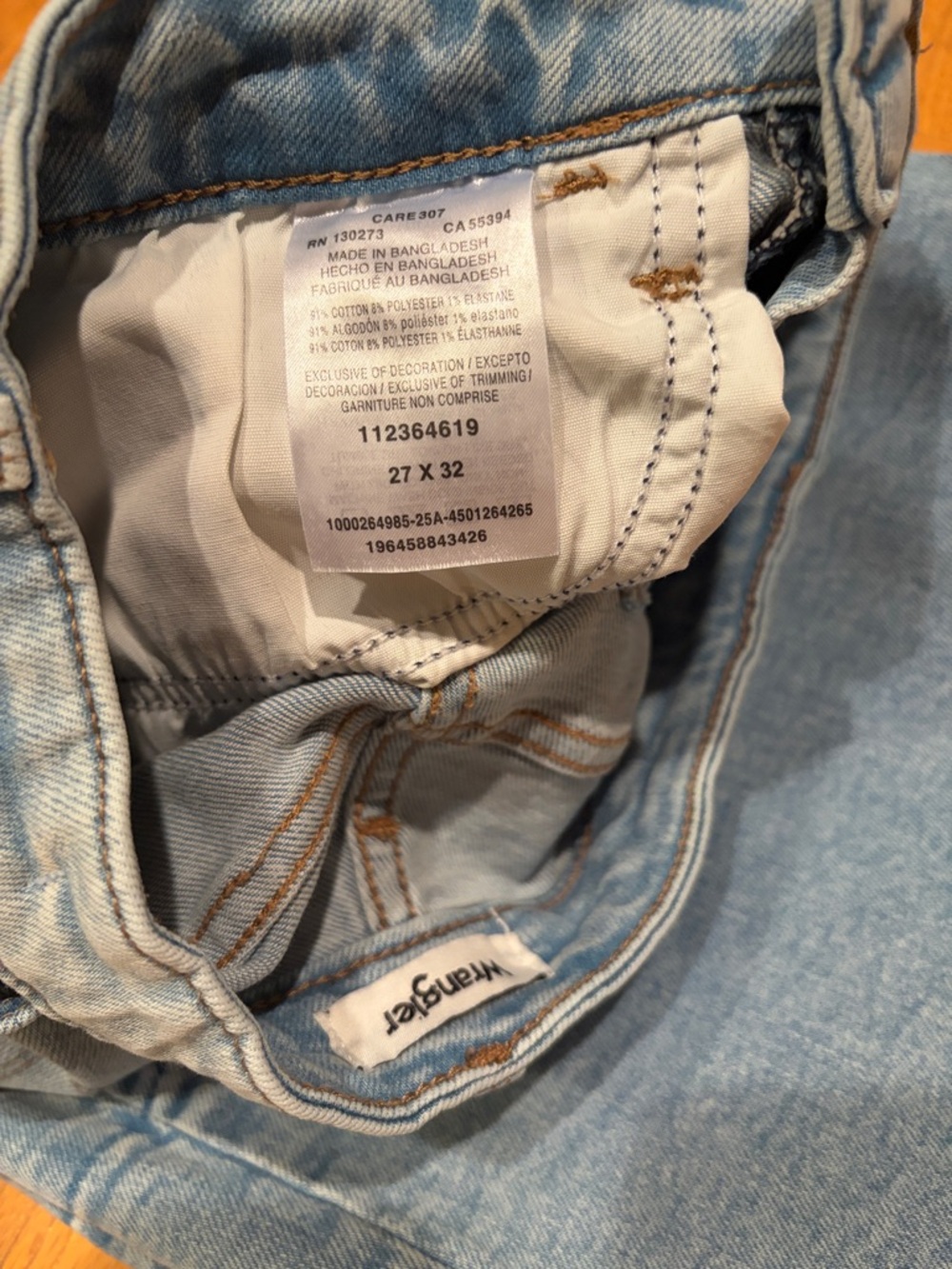 Wrangler Release Hem High Rise Wide Leg Jeans - Picture 7 of 8
